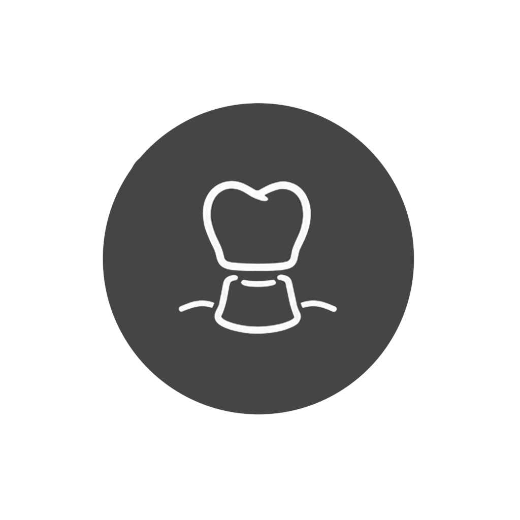 Dental crown icon