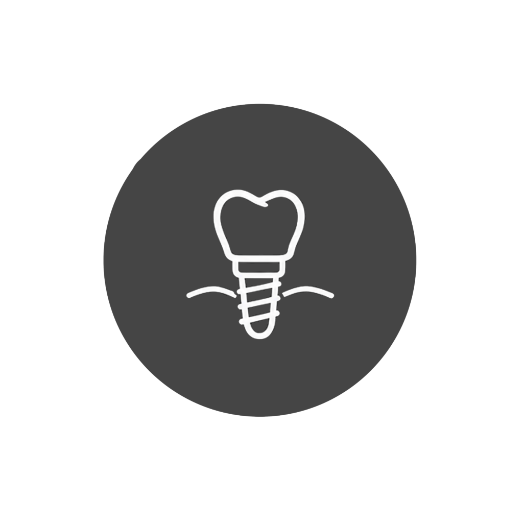Dental implant icon